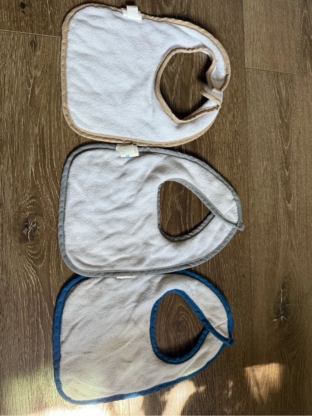 Baby Boy Bib Bundle 3 Pack | Cute Embroidered Baby Bibs